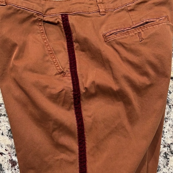 Anthropologie Relaxed Tuxedo Stripe Chino Pant Size 31 - Picture 10 of 11